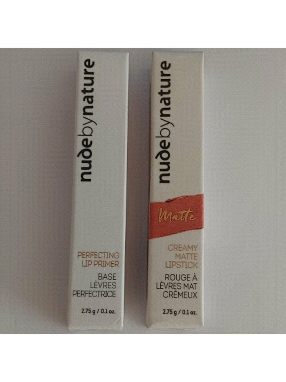 Nude by Nature Creamy Matte Lipstick Matte NIB